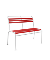 Schaffner Säntis Banc à lattes 2 places sans accoudoirs