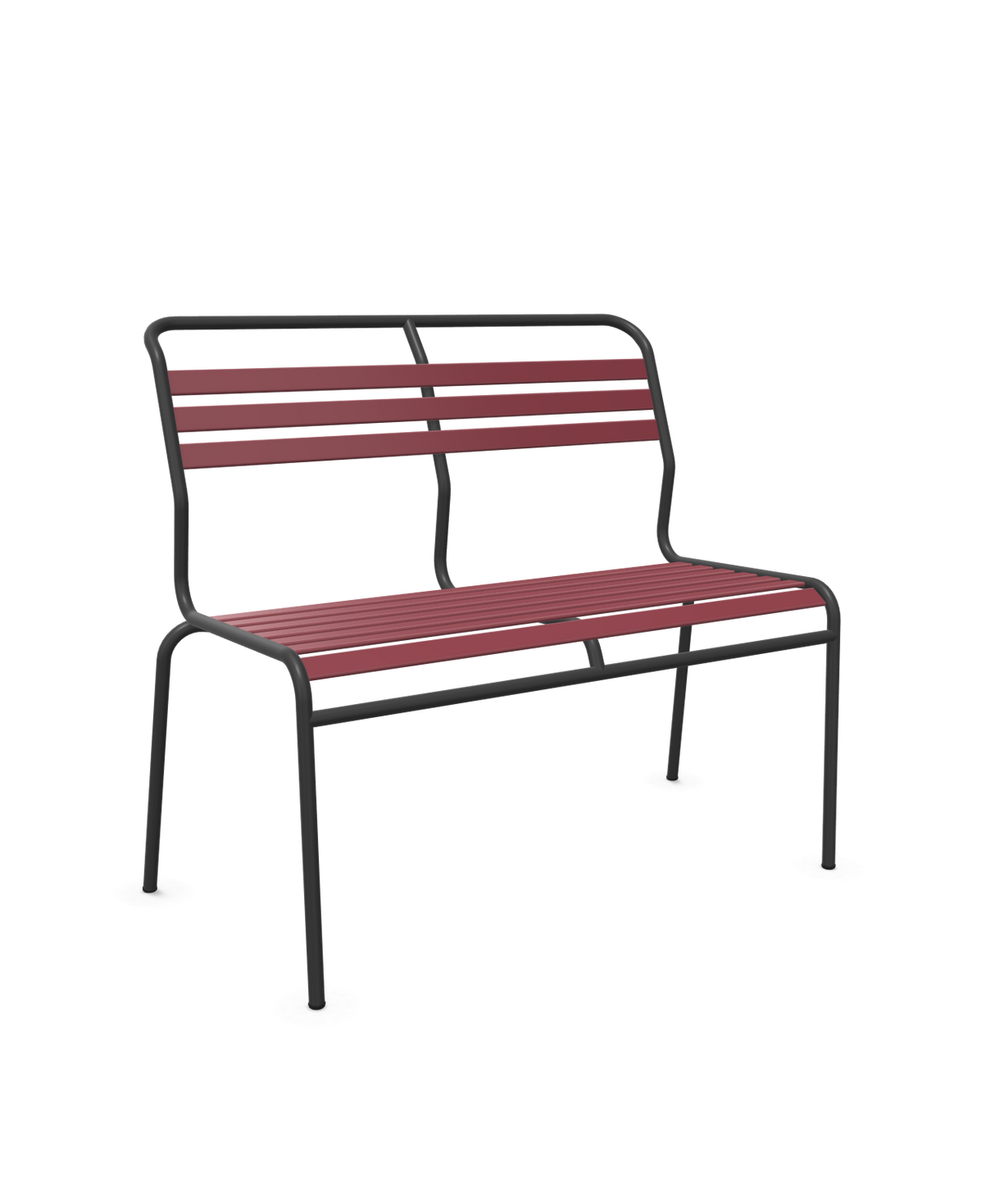 Schaffner Säntis Banc à lattes 2 places sans accoudoirs