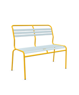 Schaffner Säntis Banc à lattes 2 places sans accoudoirs