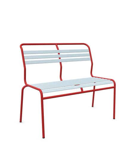 Schaffner Säntis Banc à lattes 2 places sans accoudoirs