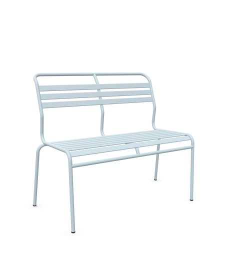 Schaffner Säntis Banc à lattes 2 places sans accoudoirs