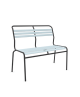 Schaffner Säntis Banc à lattes 2 places sans accoudoirs