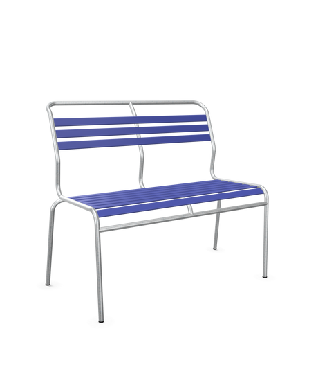 Schaffner Säntis Banc à lattes 2 places sans accoudoirs
