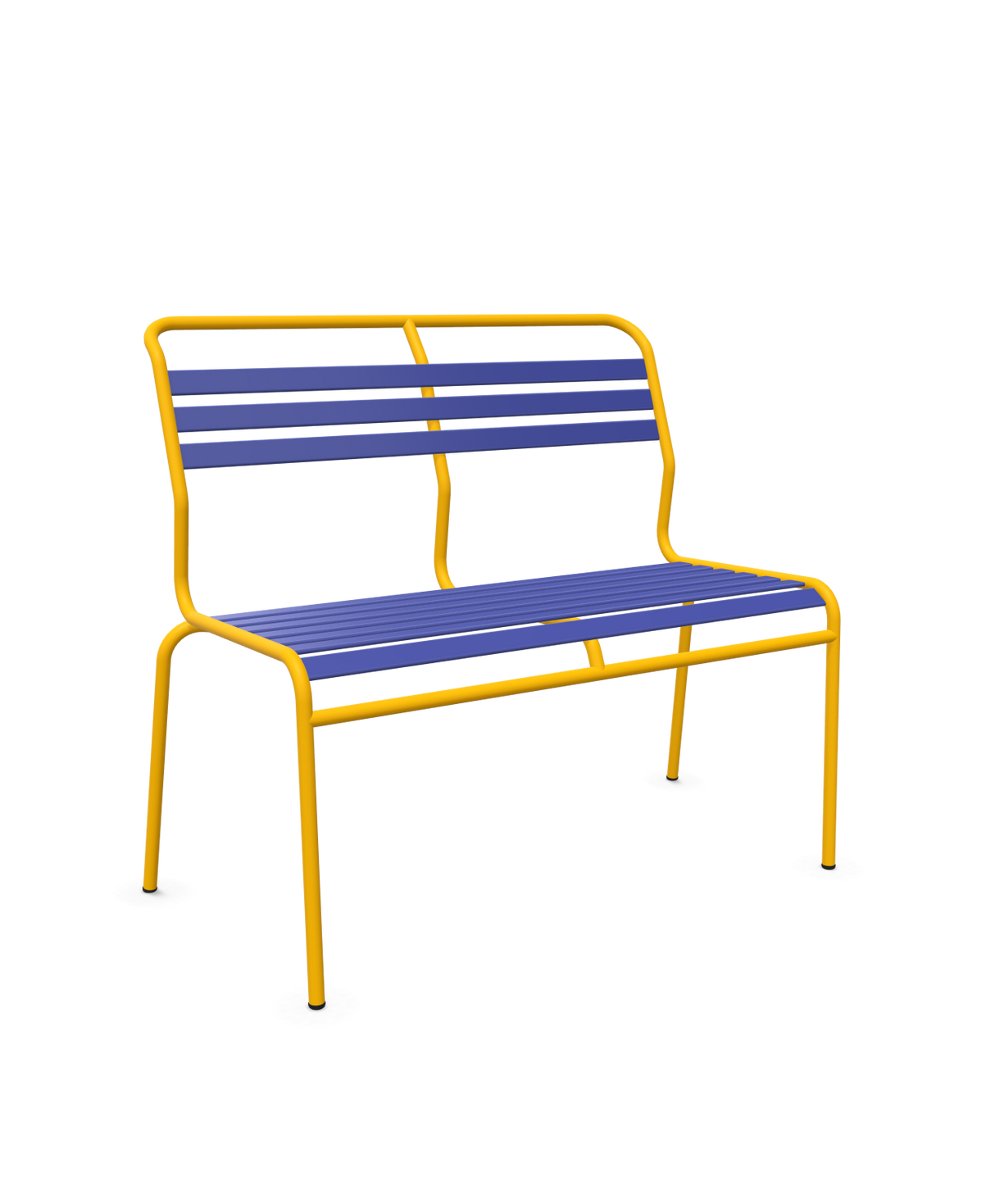 Schaffner Säntis Banc à lattes 2 places sans accoudoirs