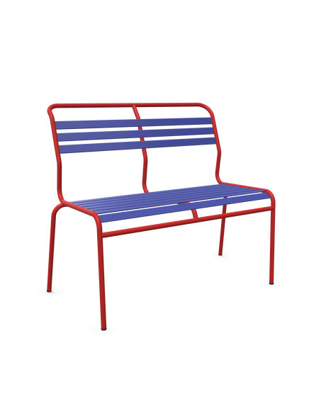 Schaffner Säntis Banc à lattes 2 places sans accoudoirs