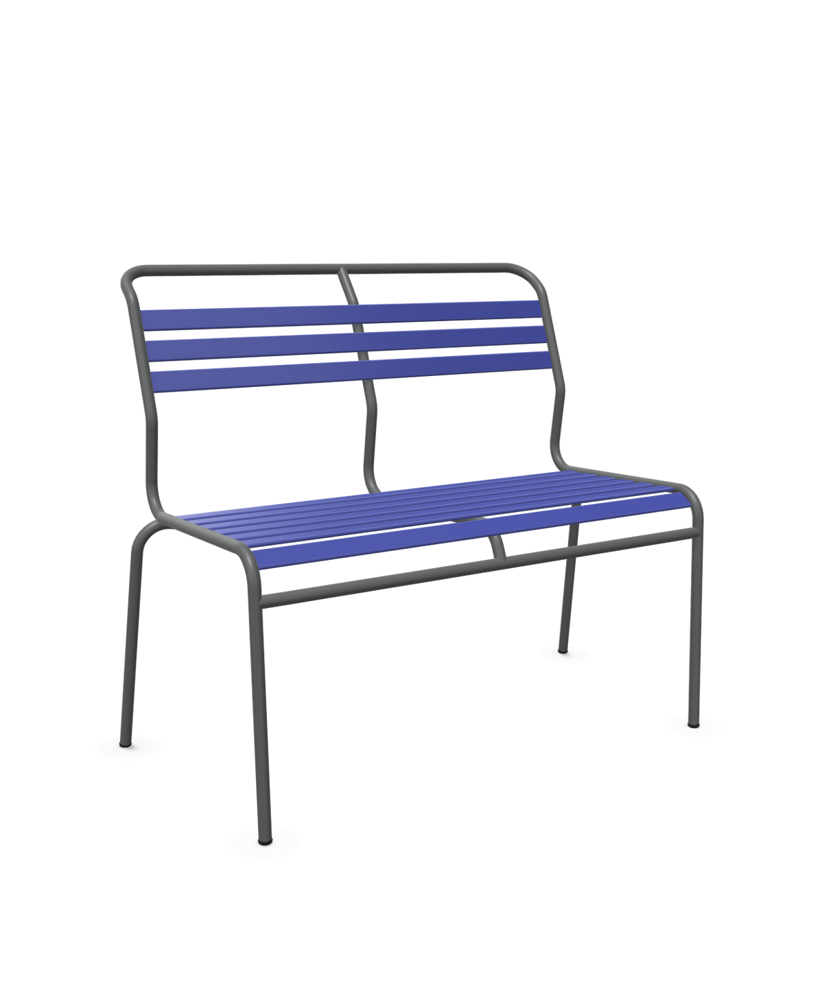 Schaffner Säntis Banc à lattes 2 places sans accoudoirs