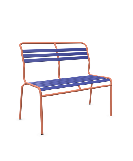 Schaffner Säntis Banc à lattes 2 places sans accoudoirs