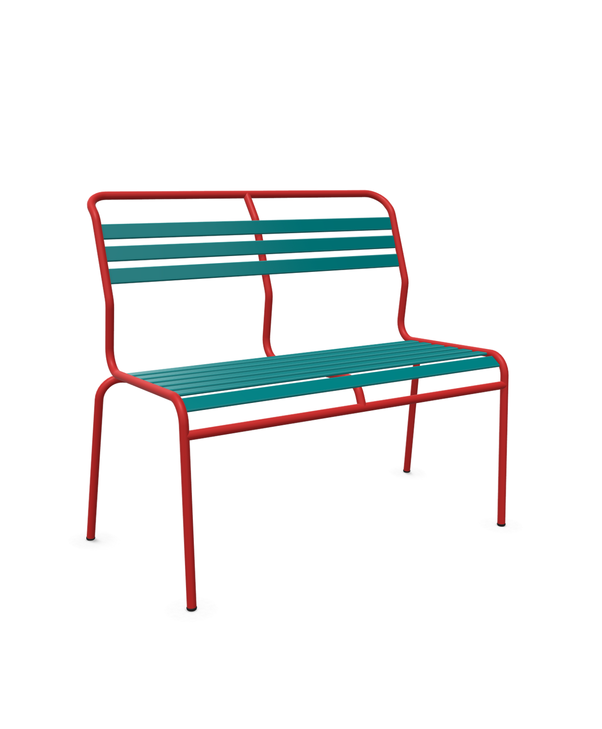 Schaffner Säntis Banc à lattes 2 places sans accoudoirs