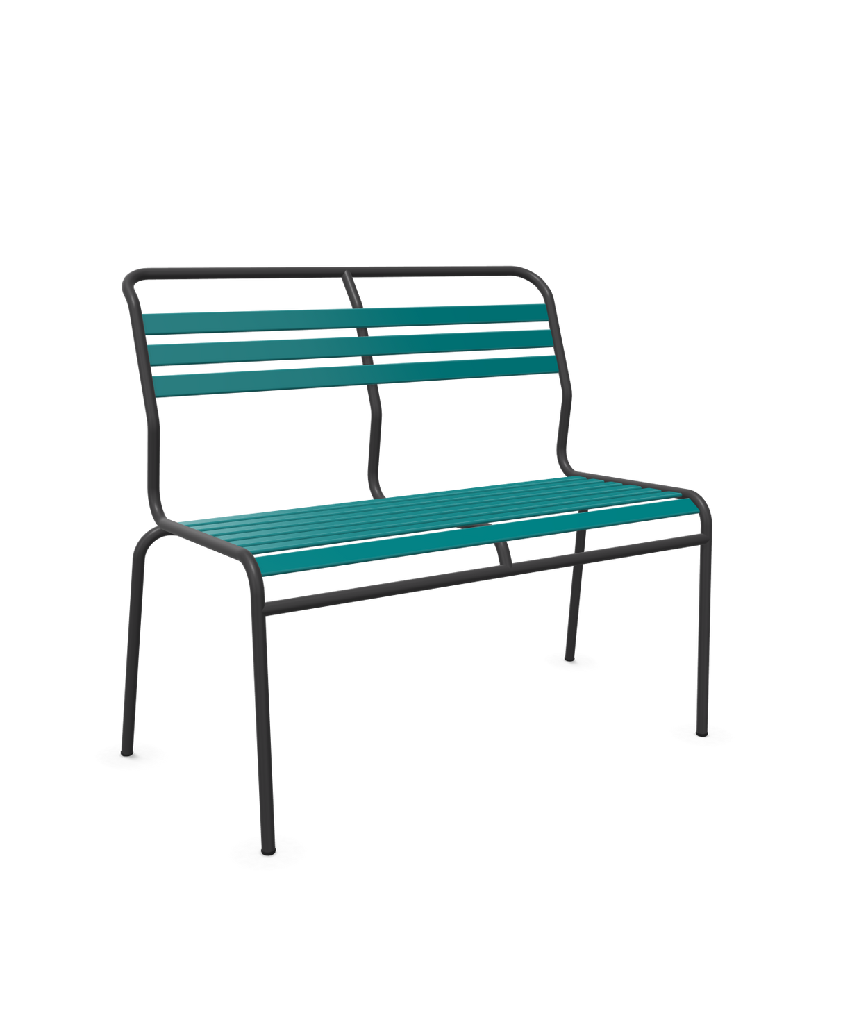 Schaffner Säntis Banc à lattes 2 places sans accoudoirs