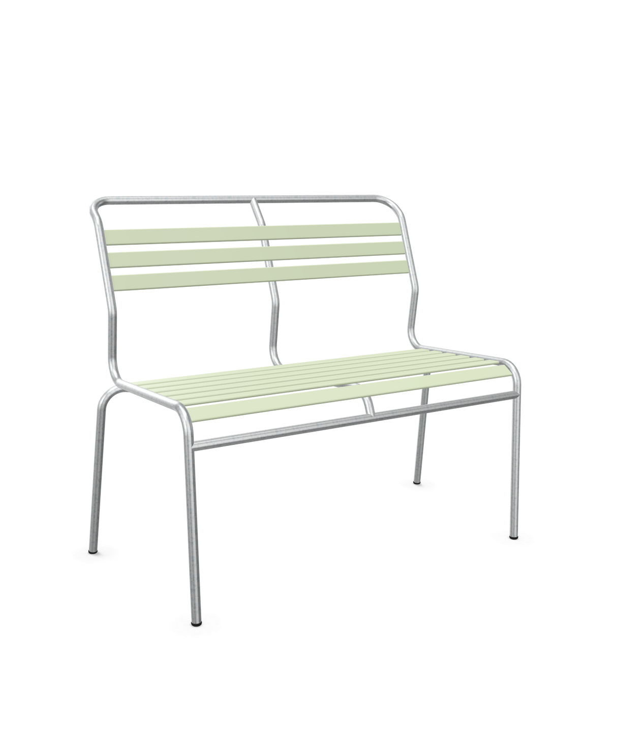 Schaffner Säntis Banc à lattes 2 places sans accoudoirs