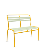 Schaffner Säntis Banc à lattes 2 places sans accoudoirs