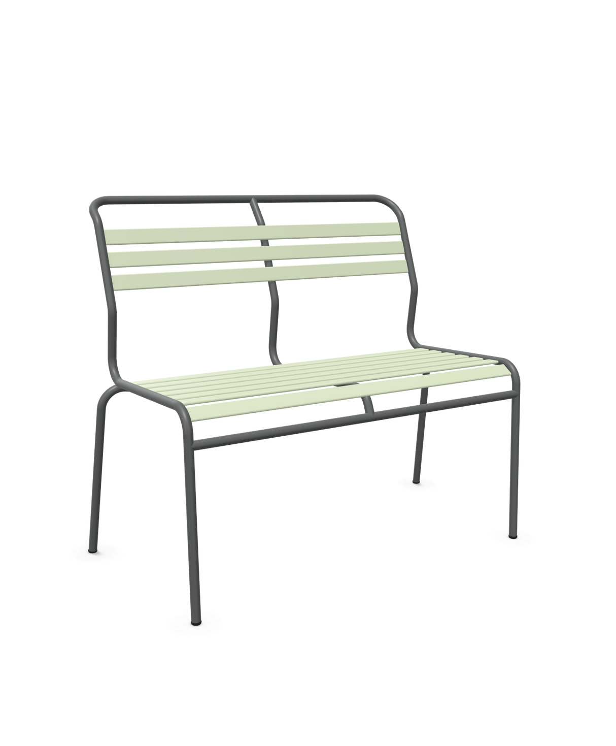 Schaffner Säntis Banc à lattes 2 places sans accoudoirs