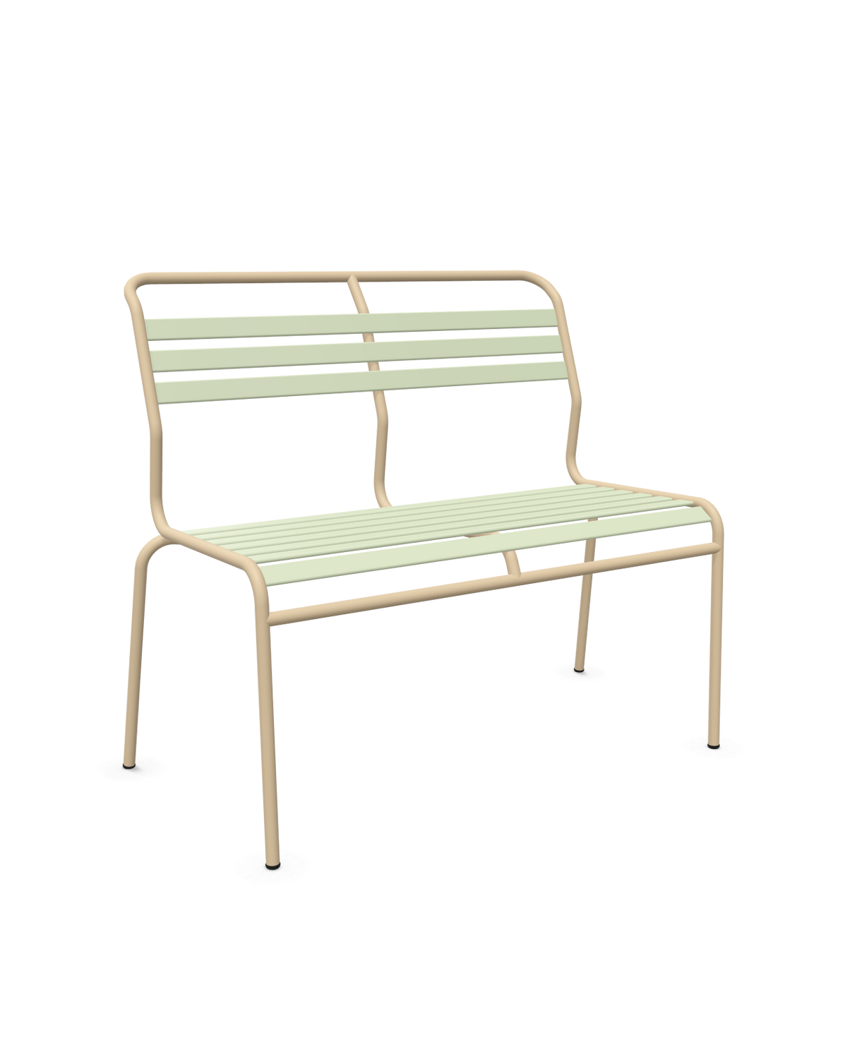 Schaffner Säntis Banc à lattes 2 places sans accoudoirs
