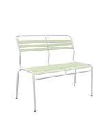 Schaffner Säntis Banc à lattes 2 places sans accoudoirs