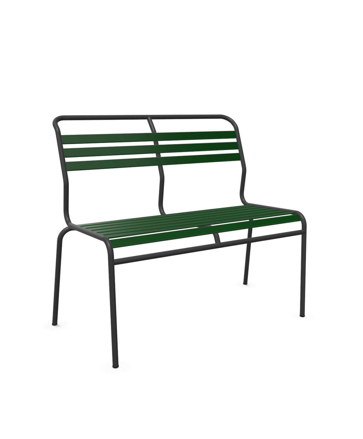 Schaffner Säntis Banc à lattes 2 places sans accoudoirs