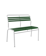 Schaffner Säntis Banc à lattes 2 places sans accoudoirs