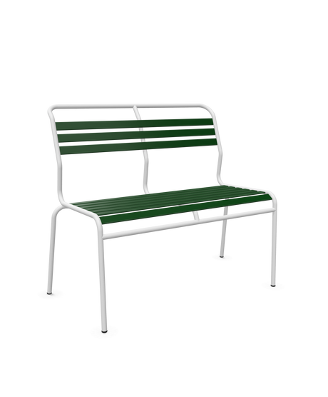Schaffner Säntis Banc à lattes 2 places sans accoudoirs