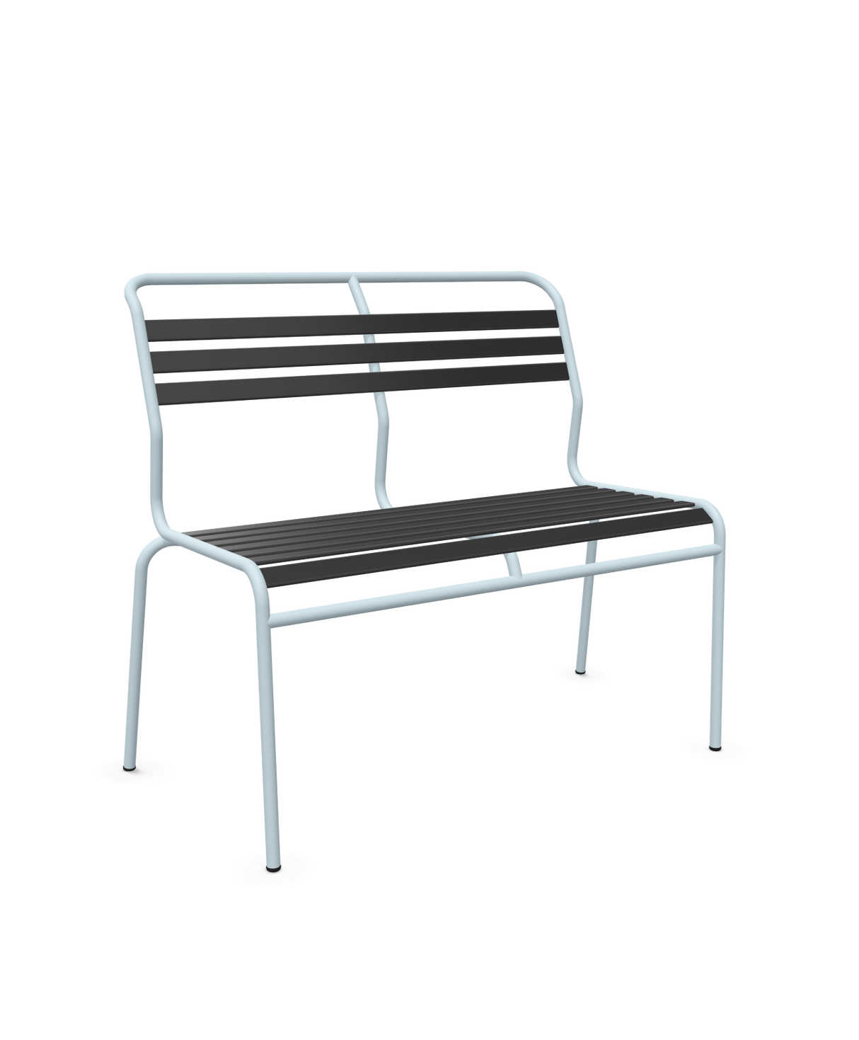 Schaffner Säntis Banc à lattes 2 places sans accoudoirs