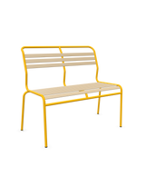 Schaffner Säntis Banc à lattes 2 places sans accoudoirs
