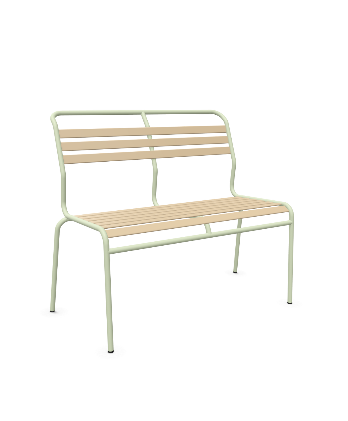 Schaffner Säntis Banc à lattes 2 places sans accoudoirs