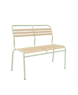 Schaffner Säntis Banc à lattes 2 places sans accoudoirs
