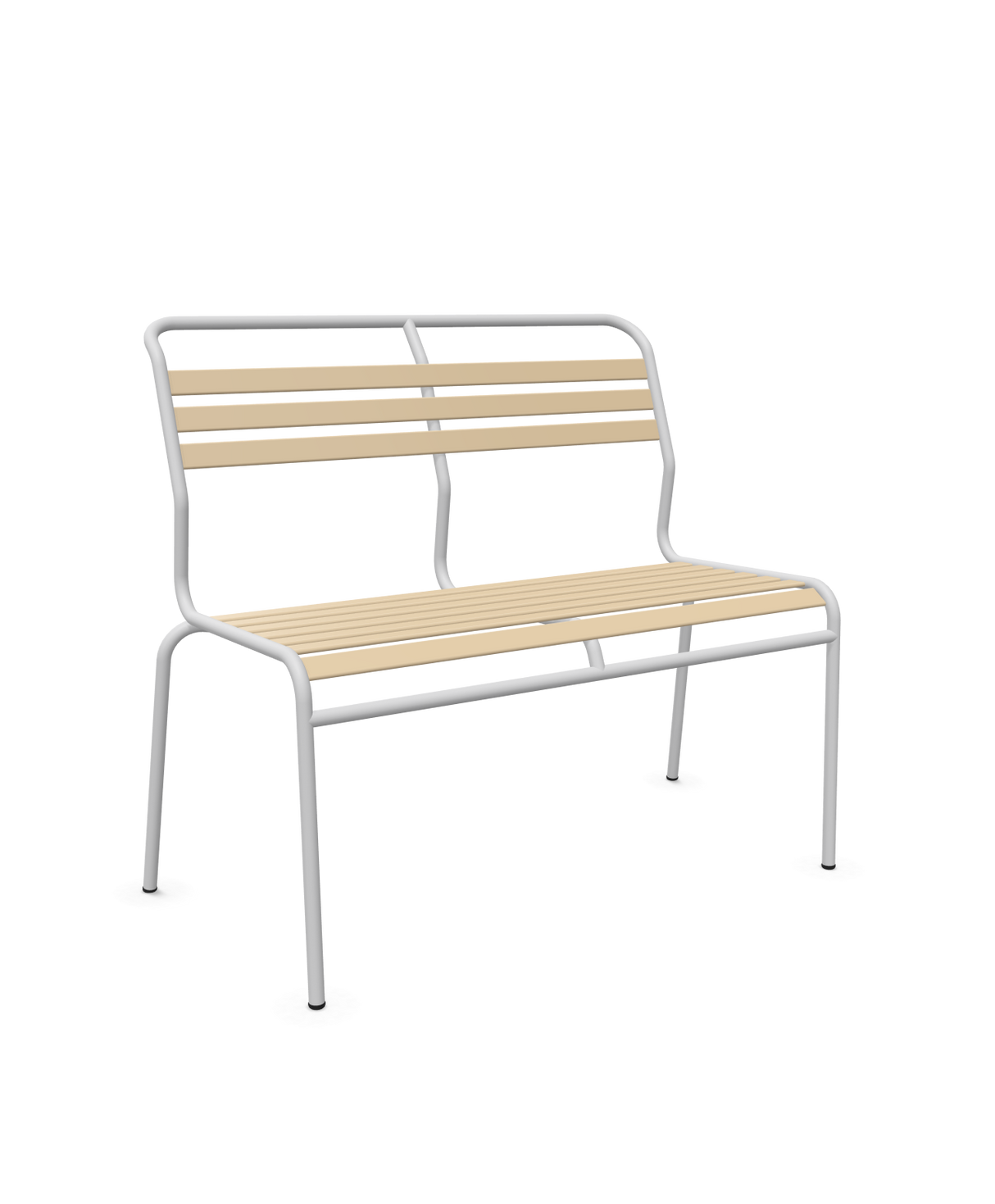 Schaffner Säntis Banc à lattes 2 places sans accoudoirs