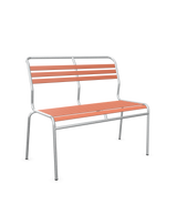 Schaffner Säntis Banc à lattes 2 places sans accoudoirs
