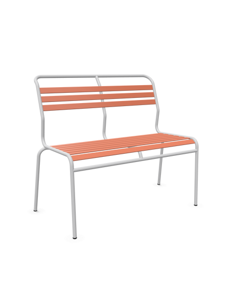 Schaffner Säntis Banc à lattes 2 places sans accoudoirs