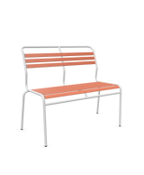 Schaffner Säntis Banc à lattes 2 places sans accoudoirs