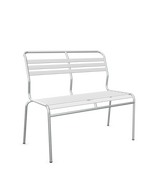 Schaffner Säntis Banc à lattes 2 places sans accoudoirs