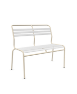 Schaffner Säntis Banc à lattes 2 places sans accoudoirs