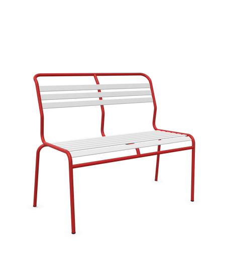Schaffner Säntis Banc à lattes 2 places sans accoudoirs