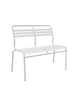 Schaffner Säntis Banc à lattes 2 places sans accoudoirs