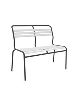 Schaffner Säntis Banc à lattes 2 places sans accoudoirs