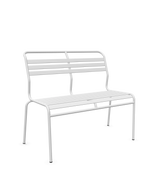 Schaffner Säntis Banc à lattes 2 places sans accoudoirs