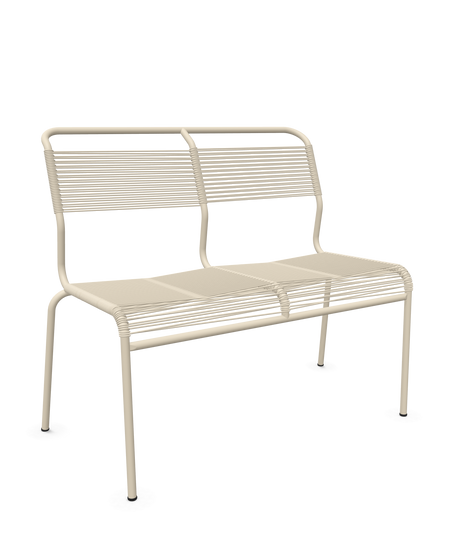 Schaffner Säntis Banc Spaghetti 2 places sans accoudoirs
