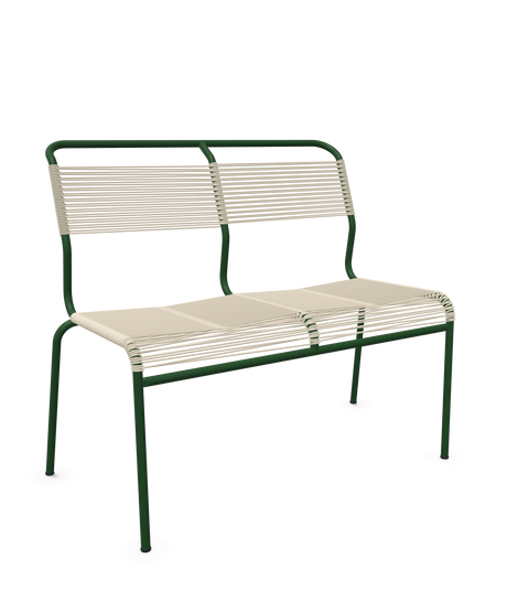 Schaffner Säntis Banc Spaghetti 2 places sans accoudoirs
