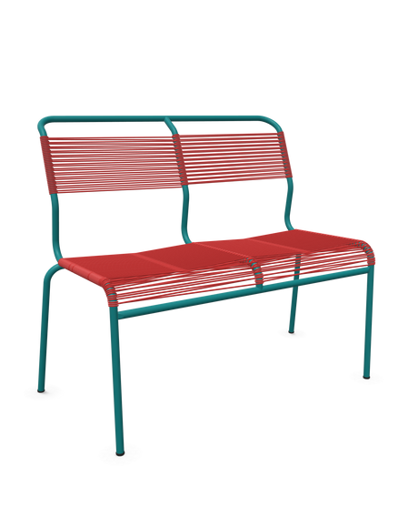Schaffner Säntis Banc Spaghetti 2 places sans accoudoirs
