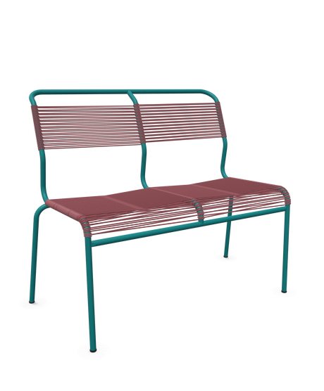 Schaffner Säntis Banc Spaghetti 2 places sans accoudoirs