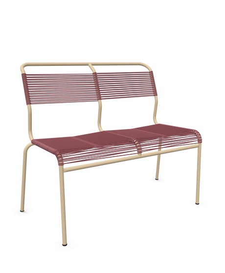 Schaffner Säntis Banc Spaghetti 2 places sans accoudoirs