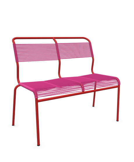 Schaffner Säntis Banc Spaghetti 2 places sans accoudoirs