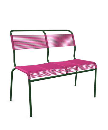 Schaffner Säntis Banc Spaghetti 2 places sans accoudoirs