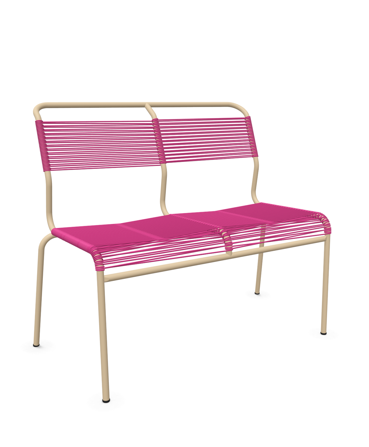 Schaffner Säntis Banc Spaghetti 2 places sans accoudoirs