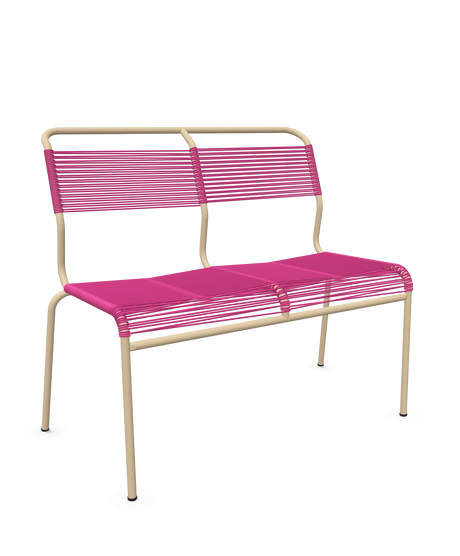 Schaffner Säntis Banc Spaghetti 2 places sans accoudoirs