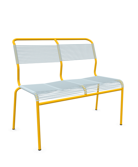 Schaffner Säntis Banc Spaghetti 2 places sans accoudoirs