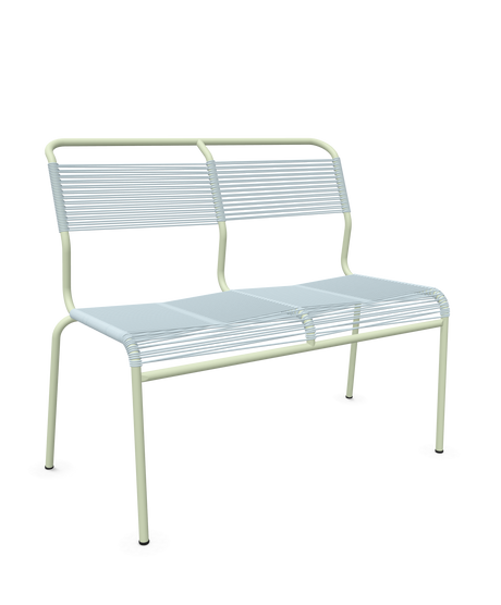 Schaffner Säntis Banc Spaghetti 2 places sans accoudoirs