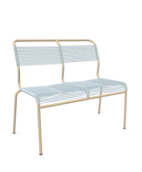 Schaffner Säntis Banc Spaghetti 2 places sans accoudoirs