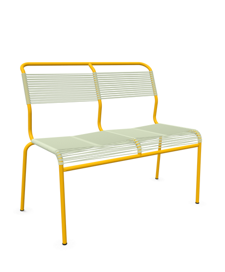 Schaffner Säntis Banc Spaghetti 2 places sans accoudoirs