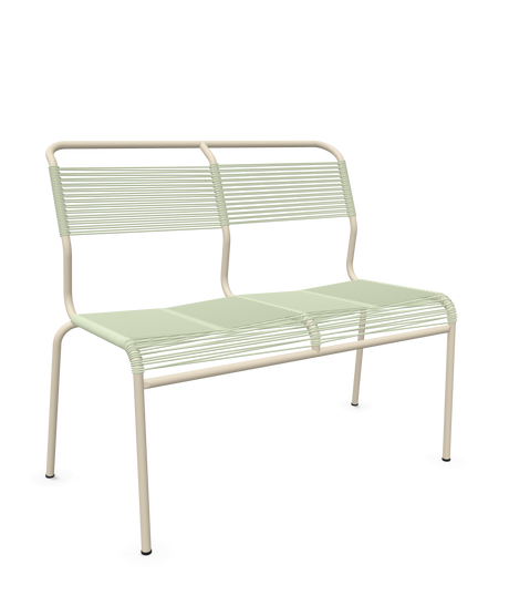 Schaffner Säntis Banc Spaghetti 2 places sans accoudoirs