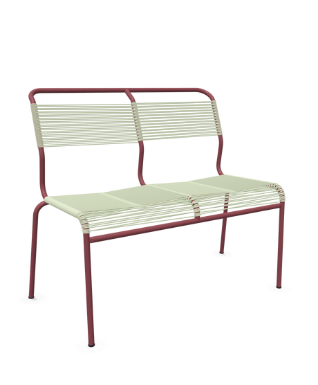 Schaffner Säntis Banc Spaghetti 2 places sans accoudoirs